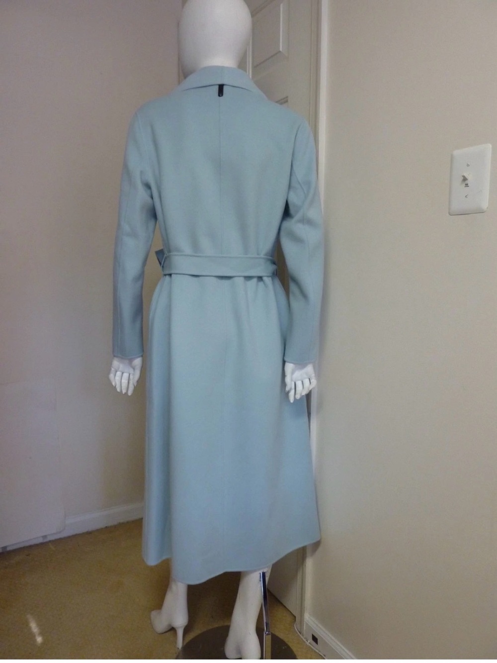 Mackage MAI-CN Double-Face Wool Wrap Coat" - Picture 4 of 11